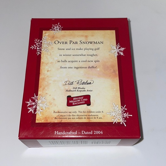 Hallmark - Over Par Snowman - 2004 - Picture 2 of 4